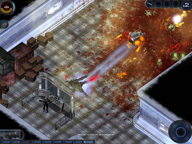 Alien Shooter: Revisited game screenshot - 2