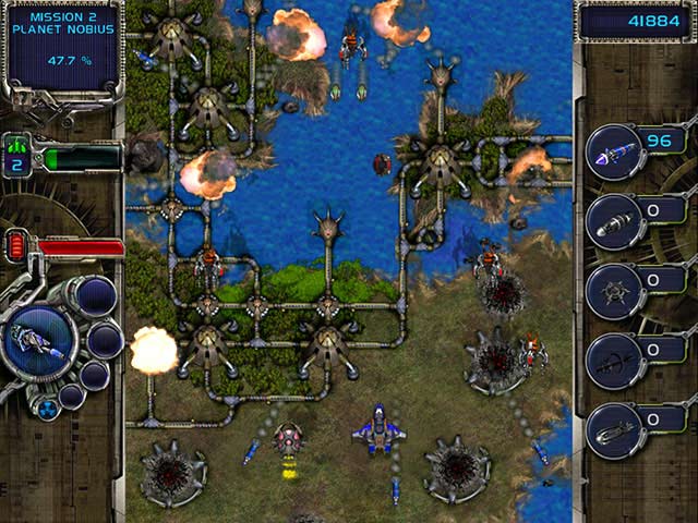 Alien Stars game screenshot - 2