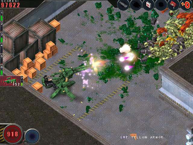 Alien Shooter game screenshot - 1