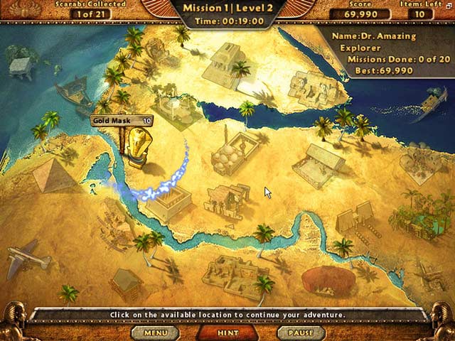 Amazing Adventures: The Lost Tomb game screenshot - 2