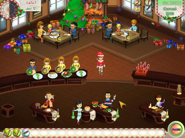 Amelie's Cafe: Holiday Spirit game screenshot - 2