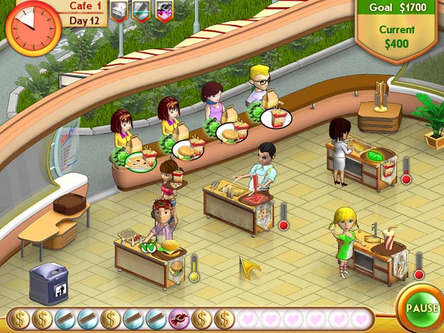 Amelie's Café game screenshot - 1