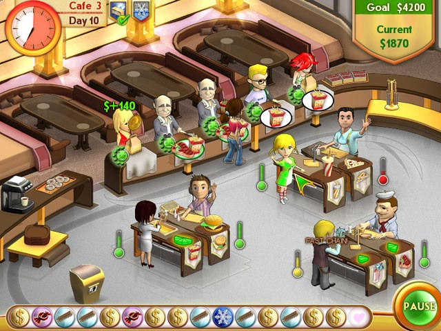 Amelie's Café game screenshot - 2