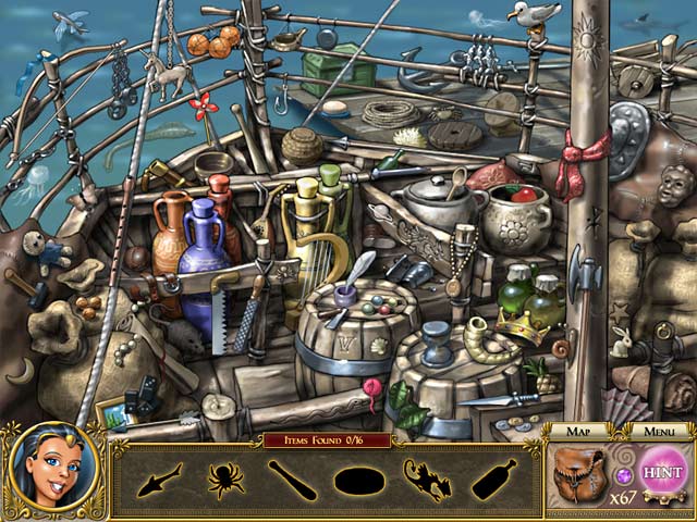 Ancient Adventures - Gift of Zeus game screenshot - 1