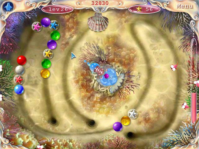 Aqua Pearls game screenshot - 1