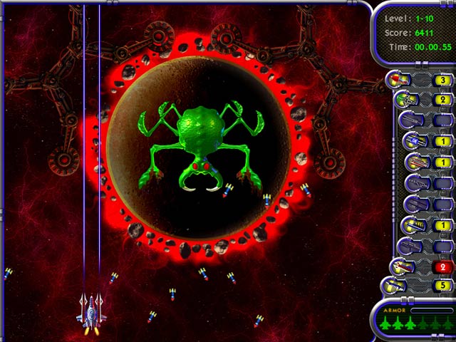 Astro Fury game screenshot - 1