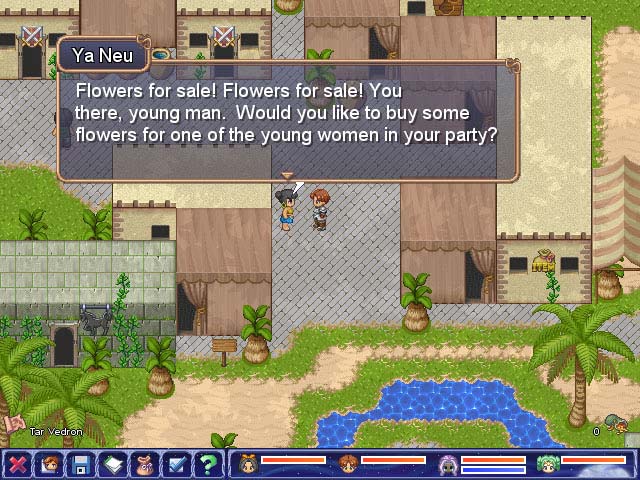 Aveyond: Gates of Night game screenshot - 2