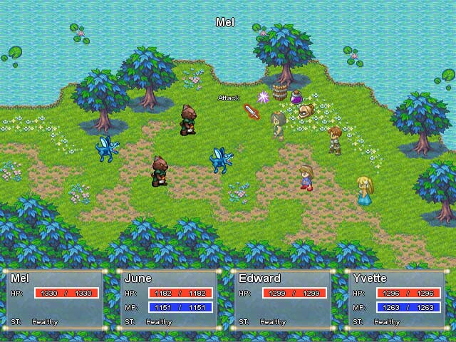 Aveyond: The Lost Orb game screenshot - 1