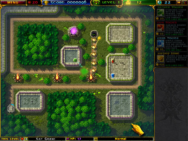 Azgard Defence game screenshot - 1