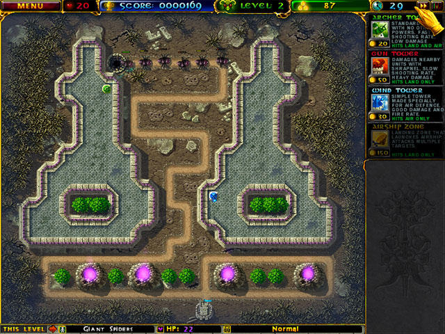 Azgard Defence game screenshot - 3