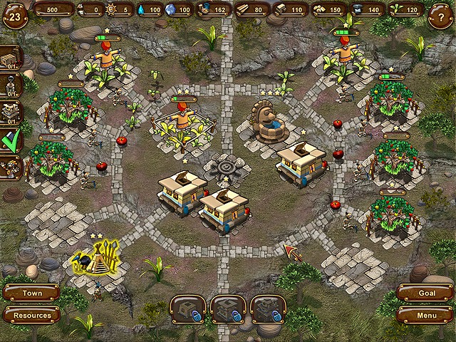 Aztec Tribe: Land game screenshot - 2
