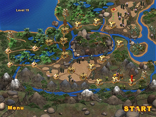 Aztec Tribe: Land game screenshot - 3