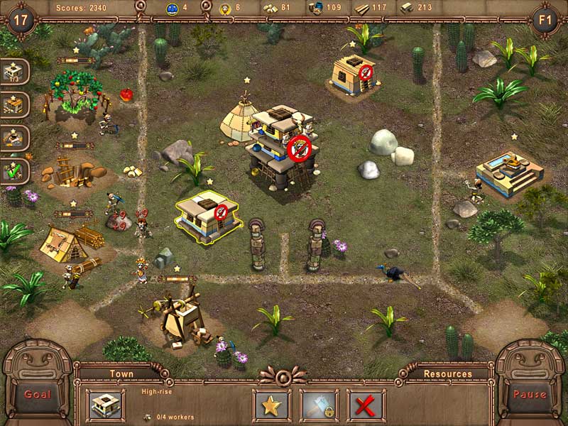 Aztec Tribe game screenshot - 1