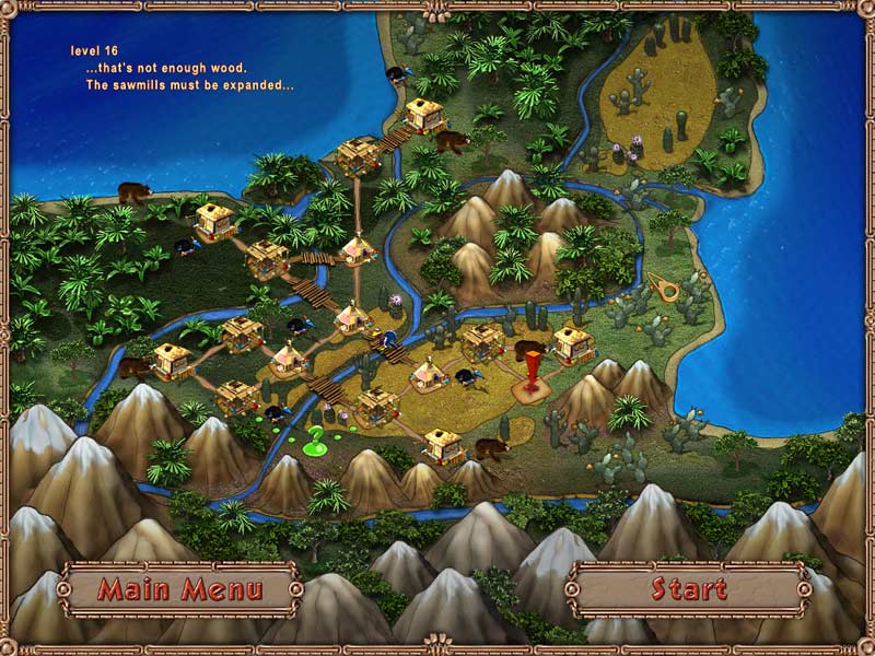 Aztec Tribe game screenshot - 2