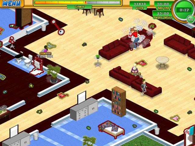 Babysitting Mania game screenshot - 3