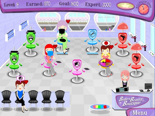 Belle`s Beauty Boutique game screenshot - 3