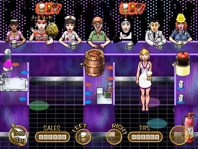 Betty's Beer Bar game screenshot - 1