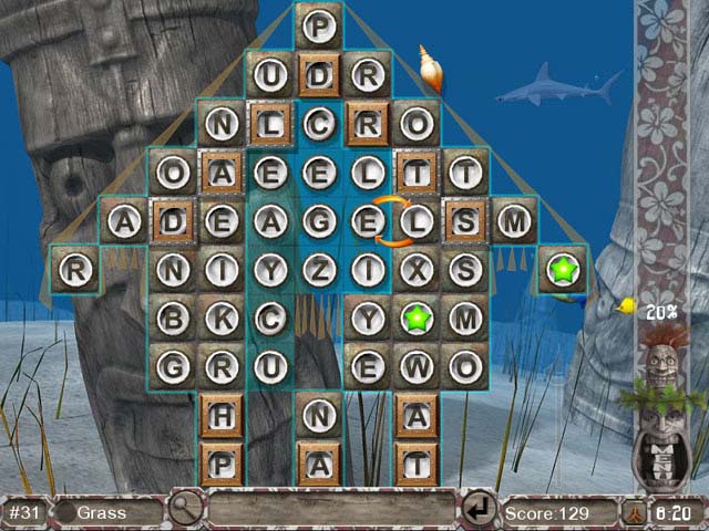 Big Kahuna Words game screenshot - 1