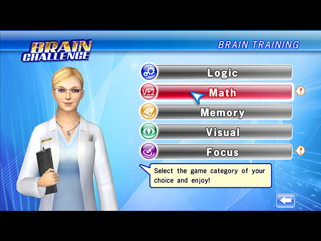 Brain Challenge game screenshot - 2