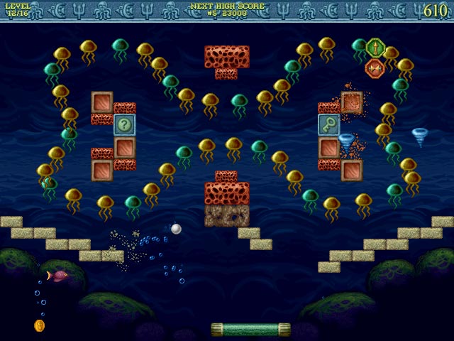 Bricks of Atlantis game screenshot - 2