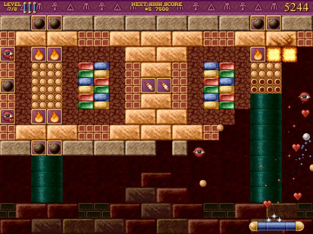 Bricks of Egypt 2: Tears of the Pharaohs game screenshot - 1