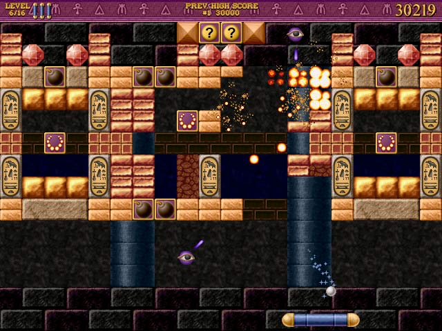 Bricks of Egypt 2: Tears of the Pharaohs game screenshot - 2