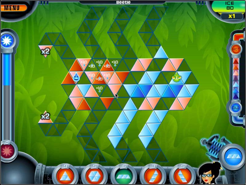 Brrrmuda Triangle game screenshot - 2