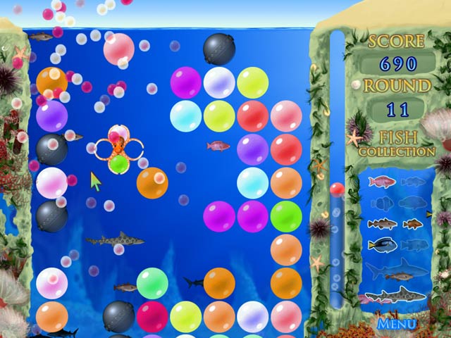 Bubble Bay game screenshot - 2