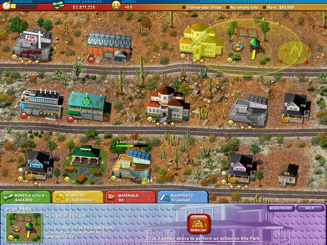 Build-a-lot 2: Town of the Year game screenshot - 3