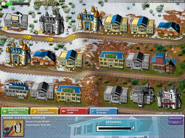 Build-a-lot game screenshot - 3
