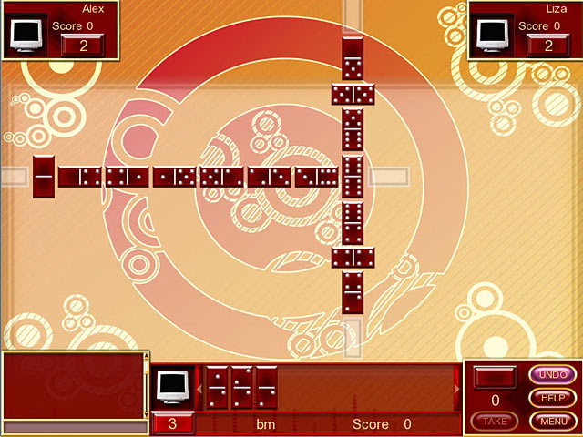 Buku Dominoes game screenshot - 2