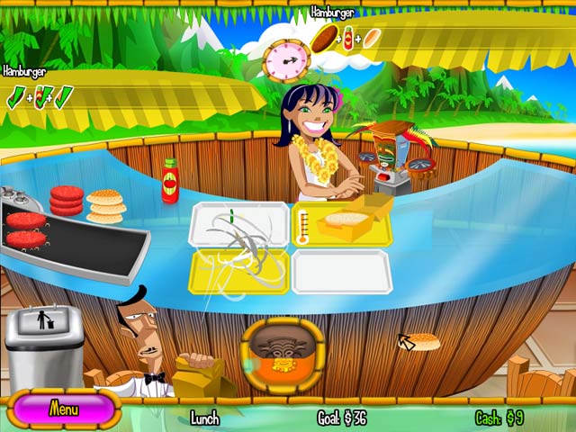 Burger Island 2: The Missing Ingredient game screenshot - 1