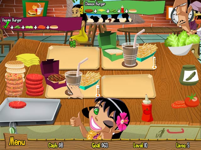 Burger Island game screenshot - 1