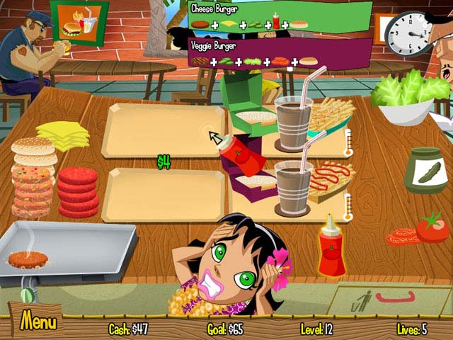 Burger Island game screenshot - 3