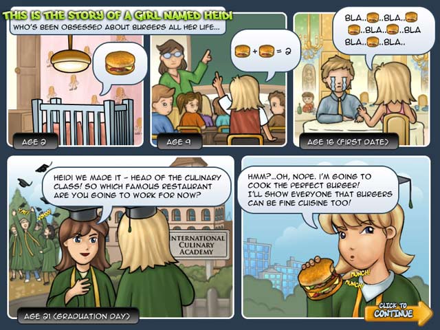 Burger Rush game screenshot - 2