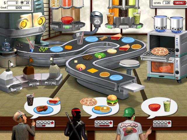 Burger Shop 2 game screenshot - 1