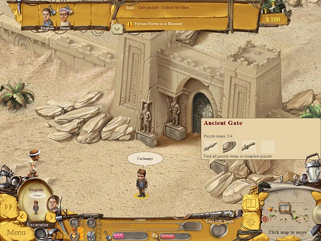 Buried in Time game screenshot - 2