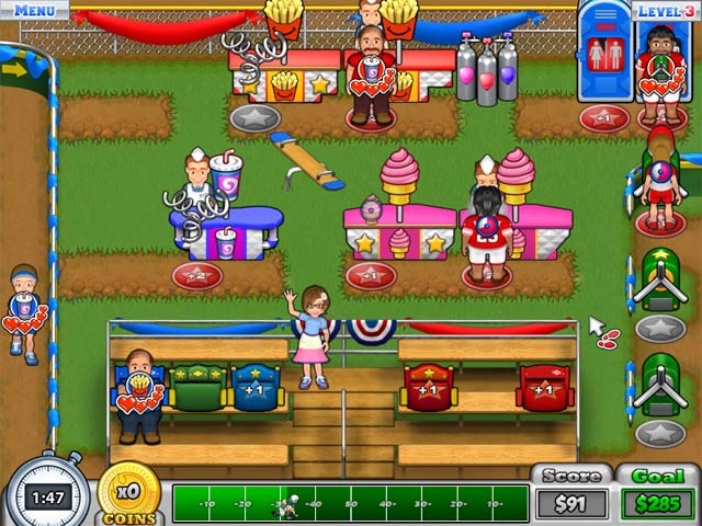 Busy Bea's Halftime Hustle game screenshot - 1