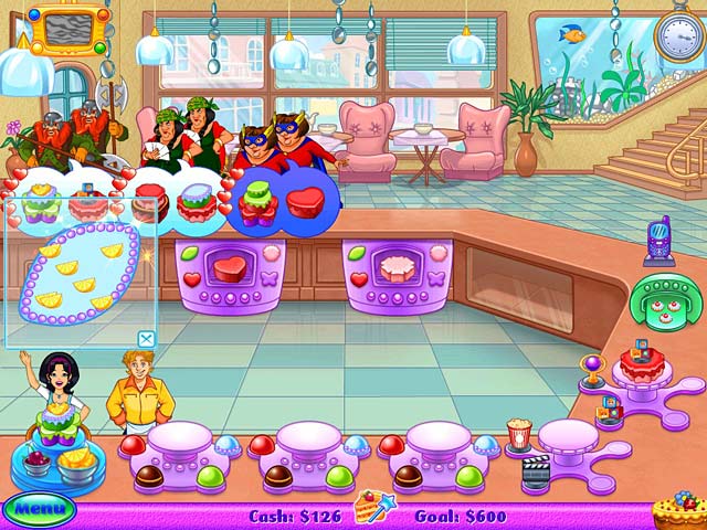 Cake Mania: Lights, Camera, Action! game screenshot - 1