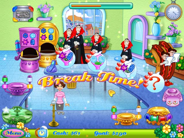 Cake Mania Main Street game screenshot - 2