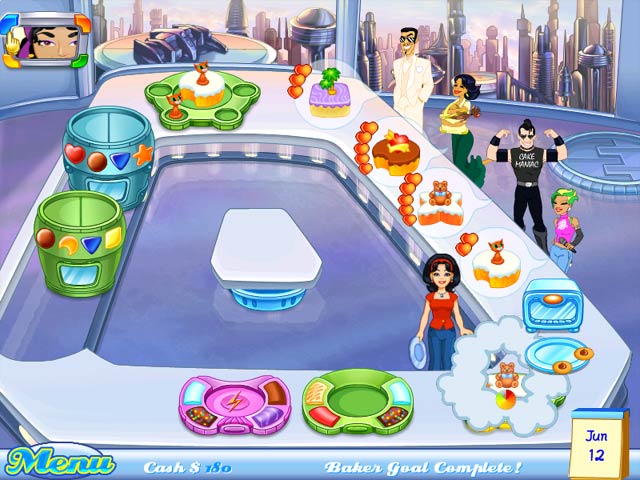 Cake Mania 2 game screenshot - 2