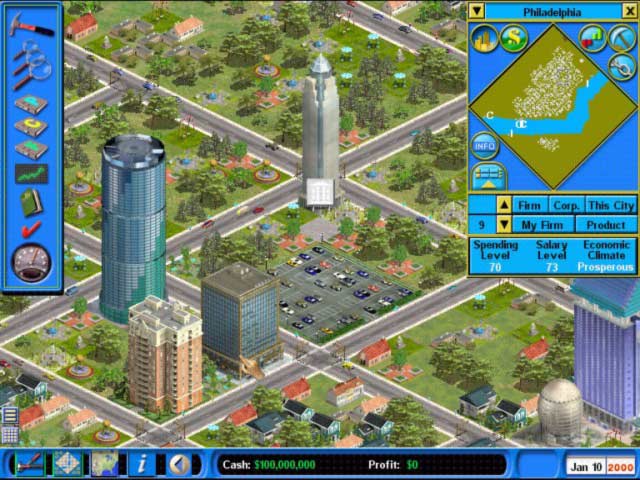 Capitalism II game screenshot - 1