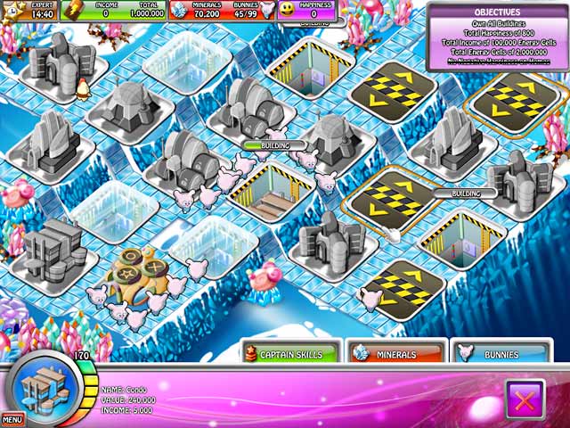 Captain Space Bunny game screenshot - 2