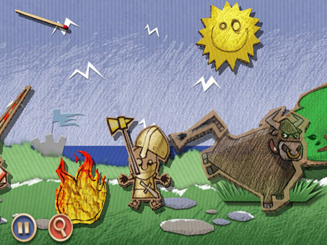 Cardboard Castle game screenshot - 1
