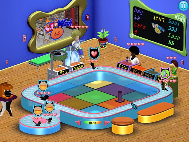 Cat Wash game screenshot - 1
