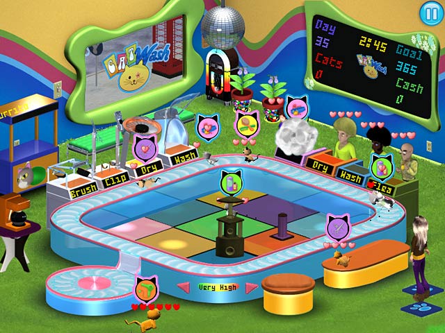 Cat Wash game screenshot - 2