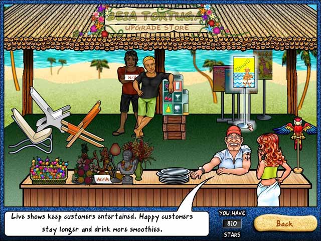 Cathy's Caribbean Club game screenshot - 2