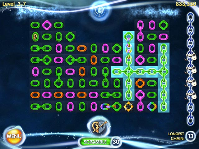 Chainz Galaxy game screenshot - 2