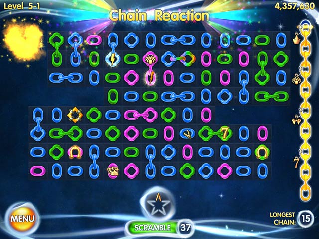 Chainz Galaxy game screenshot - 3