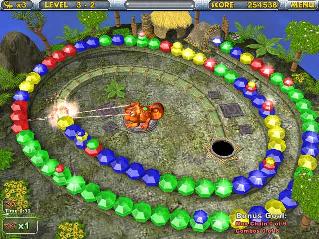 Chameleon Gems game screenshot - 1